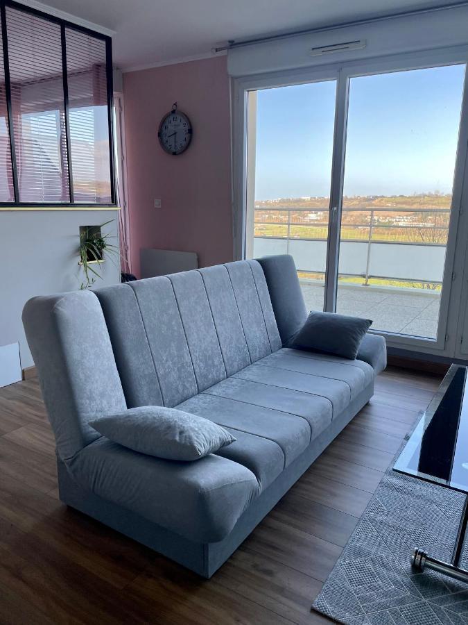 Apartmán Le Panorama, Echappee Mer Dieppe & Parking Prive Rouxmesnil-Bouteilles Exteriér fotografie